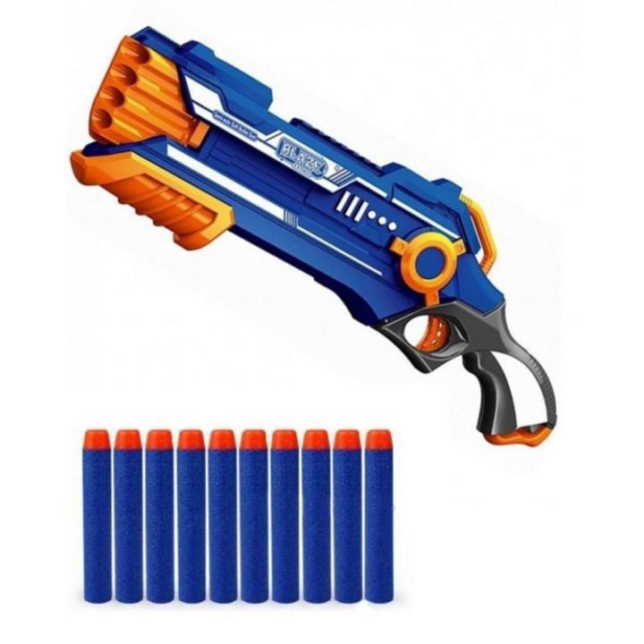 4 Barrel Semi Auto Nerf Gun
