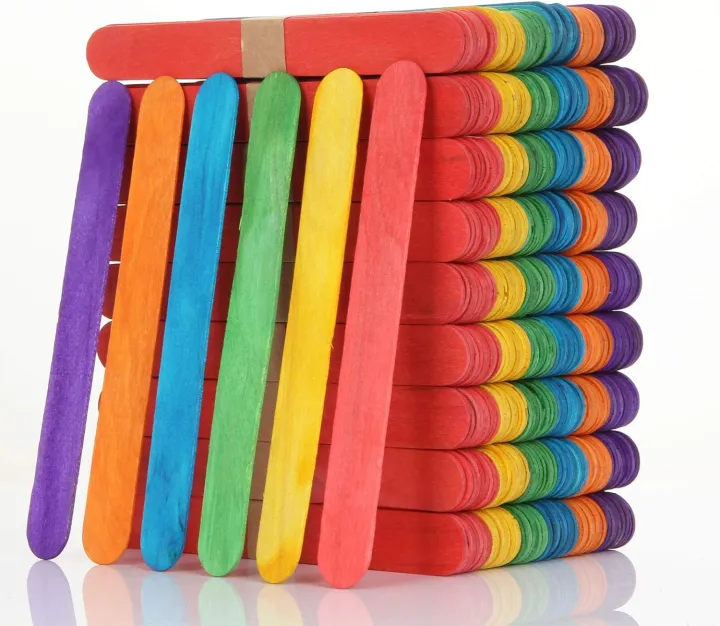 Wood Color Sticks Packet - Pack of 5 color sticks - Color sticks | Daraz.pk