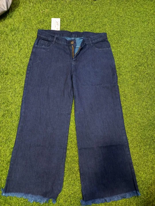 Simple%20Jeans%20Wide%20Leg%20Flapper%20For%20Girls%20And%20Womans/Ladies%20-%20Image%204