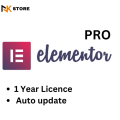 Elementor Pro Plugin 1 year license for WordPress | Elementro Pro WordPress Plugin  1 Year Licence. 