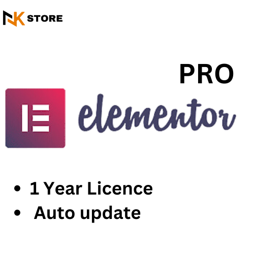 Elementor Pro Plugin 1 year license for WordPress | Elementro Pro WordPress Plugin  1 Year Licence