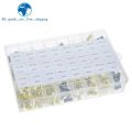 460PCS/BOX 63V 100V 24 Value Correction Capacitor Package Kit Polypropylene Safety Plastic Film 105-823 Set. 