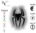 InsideDecors(ID) Spiderman 3D LED Night LED Light - Spider Logo Wall Decor | Marvel Superhero Game Room Sign | Christmas Gift for Kids & Fans | Glowing Spider Wall Art. 