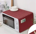 Oven Cover Microwave Dust Cover Waterproof Double Pocket Storage Bag Microwave oven cover Size 17x45 inches. 