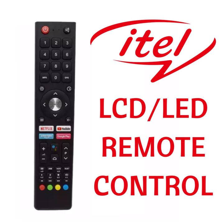 Itel Smart Android LCD LED TV Remote Control Without Voice Control