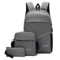Joy Start 3 in 1 Multipurpose Laptop Backpack Lightweight Outdoor 3 Piece Set Travel Bag Large Capacity with USB Charging Port. 