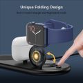 Xoxixl 15W Wireless Charger 3 in 1 Wireless Charging Stand Dock for Apple iWatch Series 7 6 SE 5 4 3 2, AirPods Pro 3 2 1,Apple 13,13 Mini,13 ProMax,12,12 ProMAX,11,11 ProMax,XR,X,8, Galaxy Note, S Series Adapter Not Included.. 