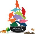 Wood Animal Balance Game - Animal Stacking Blocks for Kids , Animal Balance Training Puzzle Game Toy Kit for Preschool Gift. 