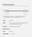 Baseus 8K HDMI Cable 2.1, 48Gbps Ultra High Speed Braided HDMI Cable, 8K@60Hz 4K@120Hz, Compatible with Computer Projector/ PS5/Xbox Series X /HDTV - 1M/2M. 