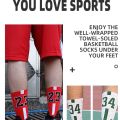 Nba Elite Basketball Socks for Men Practical Sports Boy and Children Sweat Absorbing Medium Tube Towel for Training. 