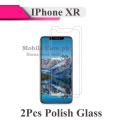 2PCS Apple iPhone XR Tempered Glass Screen Protector Polish Glass For Apple iPhone XR. 