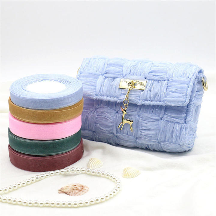 Lightweight Ribbon Lightweight Chiffon Chiffon Ribbon Flexible 1.5cm Width Multiuse Ribbon ...