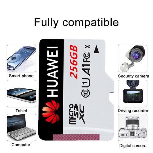 【COD+Ready Stock + FREE Shipping 】Huawei High Speed SDHC SD Card 1024GB-8GB Micro SD Memory Card Class 10 90MB/s