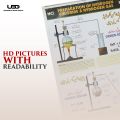 Preparation of Hydrogen Gas and Hydrogen chloride Gas | Chemistry Wall Chart for Classroom and School Decoration | HD  Picture Presentation on 200 gram laminated Card 23*36 inches. 