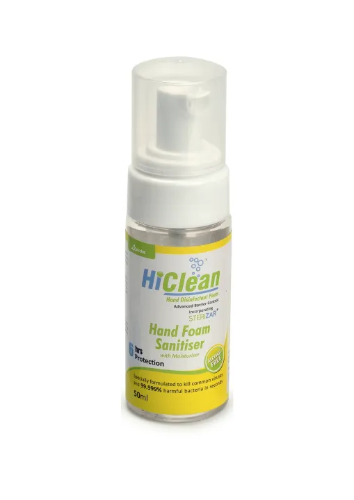 HiClean%20Hand%20Foam%20Sanitizer%20(Lemon)%20-%2050ml%20-%20Image%202