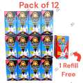 Metro Mosquito Killer Liquid Refill 30 Nights Repellent (25 ml) -  240 Hours  Pack of 12 Refills with  One Metro  Mosquito Killer Liquid Refill 60 Nights (45  ml ) Free. 