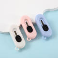 Lightweight Utility Precision Kawaii Mini Box Cutter Pocket-sized Portable Paper Cutter for Unpacking Paper-cutting Crafting. 