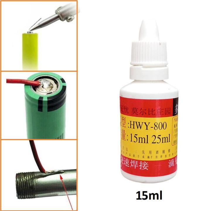 HWY-800 Stainless Steel Liquid Soldering Flux 15/25ml