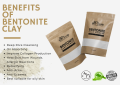 Eco beau8y- Calcium Bentonite Clay | Secret Indian Healing clay  100g Pack. 