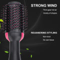 Original Ionic Hair Blow Dryer Brush & Volumizer, Professional One-Step Hot Air Brush with Enhanced Titanium Barrel, Hair Dryer And Styler in One. 
