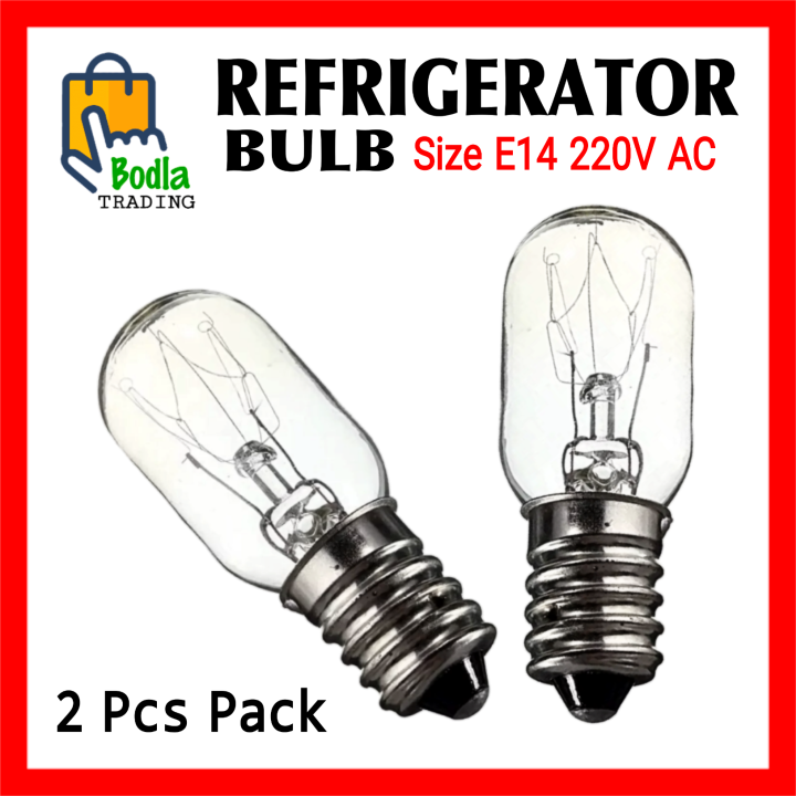 Pack of 2 - Best Quality Bulbs for Salt Lamps, Table Lamps, Fridge Imported and certified bulbs (Fridge Bulb) (Salt Lamp Bulb)