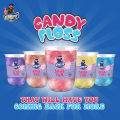 4 Big PIECEs-KERNELPOP SPUN FUN CANDY FLOSS, Mix 12g-(Pack Of Six -6).. 