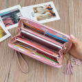 Best Quality PU Leather Wallets Women Zipper Wallet Ladies Purse Hand Clutch Card Holder Cute Ladies Purse for Shopping. 