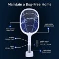 Rechargeable Mosquito killer Racket & Insect Zapper 2 in 1. 