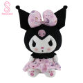 Anime Kuromi Melody Stuffed Doll Anti-deform Fine Workmanship Cotton Plush Toy for Daily. 