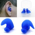 1 Pair Hearing Protection Ear Plugs Earbuds Anti Noise Soft For Swimming Sleep. 