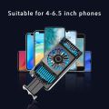 Top Quality Z16 Mobile Phone Cooler Cell Phone Radiator Stretchable Design for 4.5 to 6.5 Inches Phones Semiconductor Phone Cooling Bracket with Silent Fan for Video Watching Gaming Lives. 