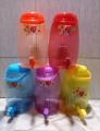 7 Liter Capacity Plastic Crystal Water cooler Bottle Cooler With Tap Water Dispenser Jar - Multicolour. 