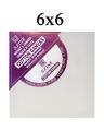 Canvas Board - 6 x 6 - Pack Of 3 PCS- Best For Acrylic & Oil Paints. 