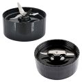 Cross & Flat Shaver Blades Replacement Part for MB1001 Magic Bullet 250W Blender Blades Mixer Accessories. 