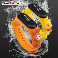 Electronic Watch Cartoon Fashion Watch Swimming Waterproof Watch For Kids Children. 