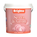 Brighto Paints Super Texture Gallon. 