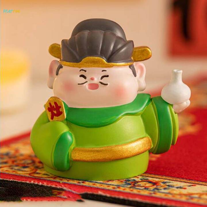 Chinese Figurines Statue Housewarming Gifts Car Dashboard Decoration Mini Sculptures for Desktop