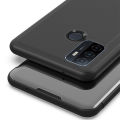 For Oppo A53 2020 Mirror Plating Hard PC -PU Leather Semi-transparent Standing View Case Cover Mirror Plating Hard PC -PU Leather Semi-transparent Standing View Case Cover. 