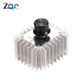 AC Motor Speed Controller AC 220V 5000W Thyristor Motor Speed Control Adjustable Power Temperature Controller LED Light Dimmer. 