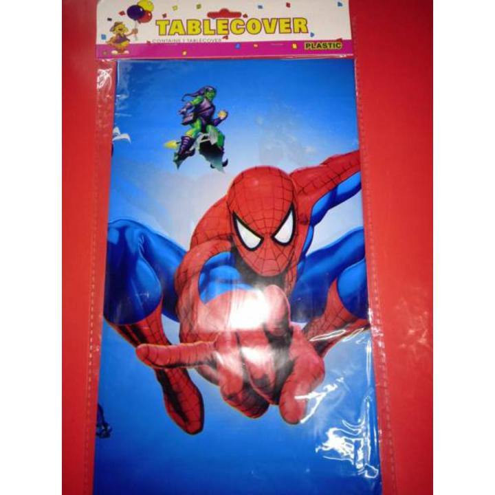 Spiderman Theme Table Cover For Birthday Party Supplies, Decorations and Celebrations