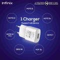 18W Infinix Orignal-Fast Charger- XCharge Note 8,9,10,11. 