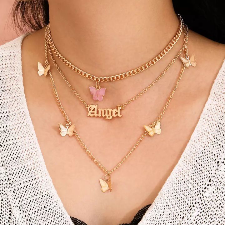 Three%20Layer%20Necklace%20For%20Girls%20-%20Double%20Layer%20Necklace%20For%20Women%20-%20Necklace%20For%20Girls%20Stylish%20Korean%20Jewellery%20-%20Image%203