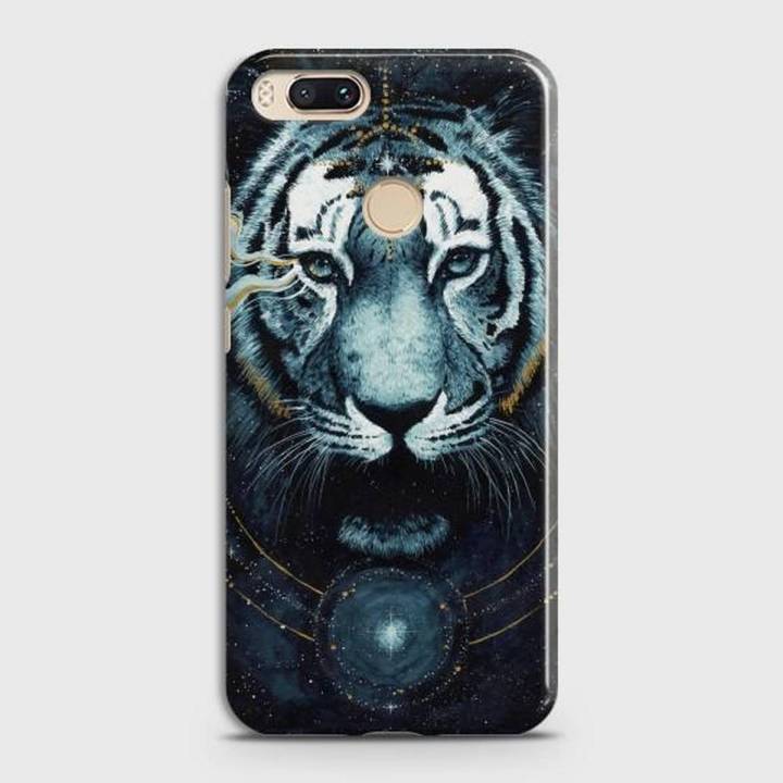 Xiaomi Mi A1 (Mi 5X) Cover - SkinLee HQ Hard Case - Vintage Galaxy Tiger - SKINLEE-357-1-411-117