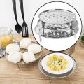 Stainless Steel Steamer Tray Rack Plate Steam Cooking Stands Pot Steaming Tray Stand Kitchenware Cooking Tools. 