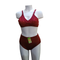 Premium Quality Cotton Maroon Bra With Imported Material Non Padded for Girls Wire Bras Single Color Brazier Underwear Blouse Undergarments for Women for Girls. 