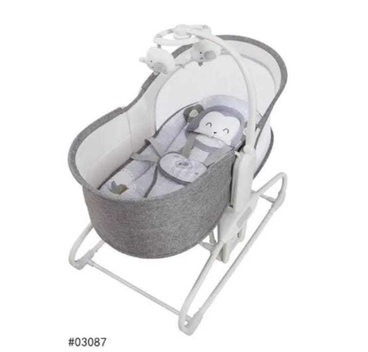 Mastela Baby Delux Multifunctional Bassinet 4 In 1 Auto Baby Swing Jhoola