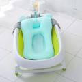 Foldable Newborn Baby Bath Mat Pad Bath Tub Baby Float Bath Mat Seat Antiskid Bathing Net Bed/Chair Cartoon Baby Shower Bath Pad. 