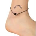 pair of  thread  anklet for women latest fashion anklet for girls jewelry 2021. 