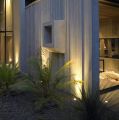 Waterproof 3W LED Underground Light: COB Floor Lamp for Outdoor Ground Spot, Landscape, and Garden Illumination - Warm Color, 220V. 