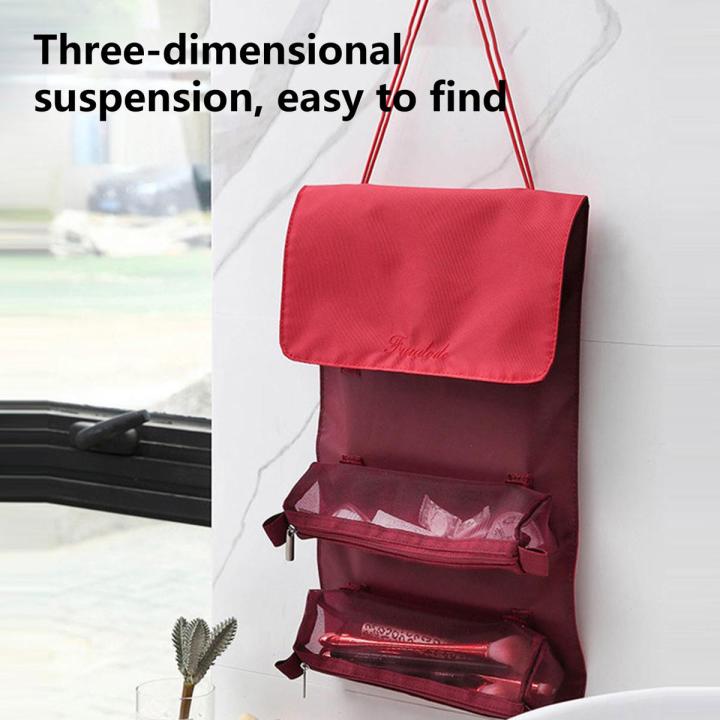 Makeup Organizer Bag Convenient Hanging Easy Access Makeup Organizer Bag